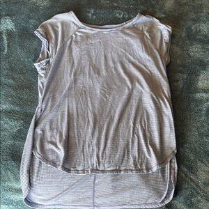 Striped purple Women's Top